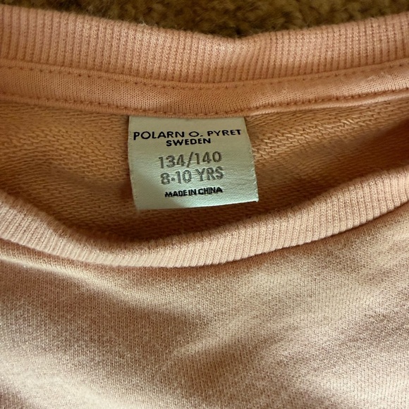 Polarn O. Pyret Light Pink Top - Picture 2 of 3